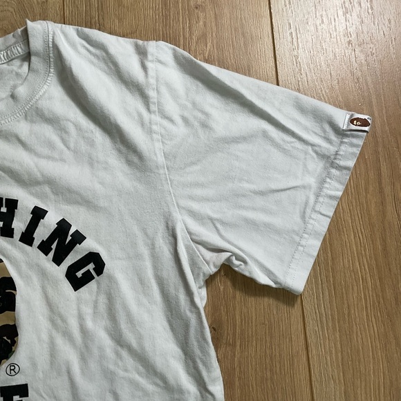 A BATHING APE 1ST CAMO COLLEGE TEE Size M - Picture 4 of 15